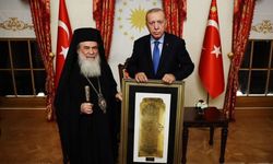 Erdoğan, Kudüs Rum Ortodoks Kilisesi Patriği 3’üncü Teofilos’u kabul etti