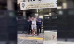 Ankara'da karşıdan karşıya geçmeye çalışan kadını darp eden şahıs tutuklandı!