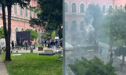 ‘Abdullah Çatlı’ filminin çekiminde kampüse zarar verildi… Öğrenciler, tepki gösterdi!