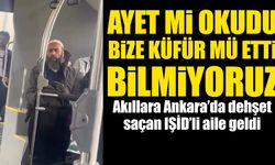 İETT otobüsünde bağıra bağıra Kur'an okudu! Yanındaki çanta dikkat çekti