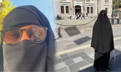 "Cadılar bayramında giymek için aldım" dedi... Çarşafla gezen erkek hakkında karar