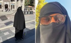 Ankara'da çarşaf giyip dolaşan erkek gözaltına alındı