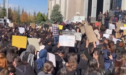 Erciyes Üniversitesinde protesto: Meliha Keskin'in katledildiği noktada toplandılar