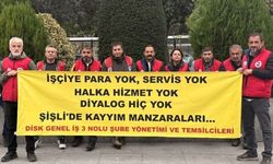 Şişli'de işçiler eylemde!