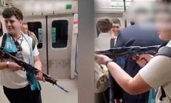 İstanbul’da oyuncak tüfekle metroyu karıştırdı!
