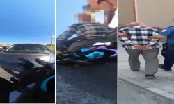 Motorcu kadına saldırdığı görüntüler tepki çekmişti: O şahıs hakkında yeni gelişme