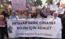 İzmir'de Rojin Kabaiş için büyük yürüyüş