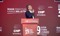 CHP lideri Özgür Özel, 39. İstanbul Olağan İl Kongresi'nde: AKP yargısından birileri koltuk, makam, mevki dilenirken...