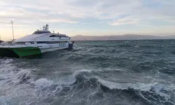 Meteoroloji'den 'Fırtına' uyarısı: BUDO seferleri iptal