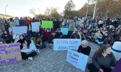 Van Yüzüncü Yıl Üniversitesindeki 'Rojin Kabaiş' eylemine polis müdahalesi