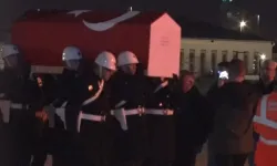 Şehit pilot Hasan Bahar'ın naaşı Türkiye'ye getirildi