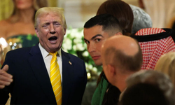 Trump'tan Ronaldo'ya övgü dolu sözler: Oğlumun bana saygısı artı