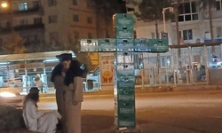 Bira kasalarıyla haç işareti yapan 3 kişi gözaltına alındı