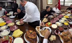 Pastırma ve jambonla donatılmış kahvaltı sofrası tepki çekmişti: Rasim Arı'dan açıklama geldi