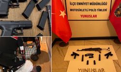 Beşiktaş'ta otel odasına baskın: Yatak altından kalaşnikof çıktı