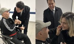 Ahmet Özer, Hikmet Çetin'i hastanede ziyaret etti