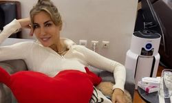 Çağla Şıkel hasta yatağından fotoğraf paylaştı!