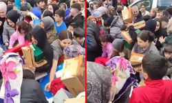 İstanbul'da kışlık ihtiyaç dağıtımında izdiham: 'Gariban insan sayısı çok'