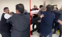 Ceylapınar Belediyesi'nde tekmeli-yumruklu kavga! Çok sayıda kişi yaralandı