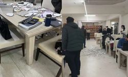 Sinop Üniversitesi'nde kütüphanenin tavanı öğrencilerin üzerine çöktü