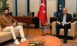 Burak Özçivit, Mehmet Nuri Ersoy'u ziyaret etti: Çok güzel işlere imza atacağız