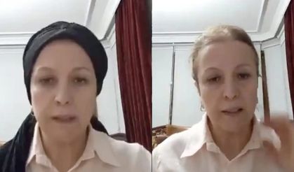 Canlı yayında başörtüsünü çıkardı