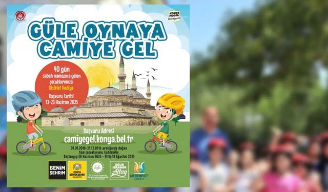 Pedallamak için 40 gün namaz: Konya’da çocuklara “sabah namazı” karşılığı bisiklet!