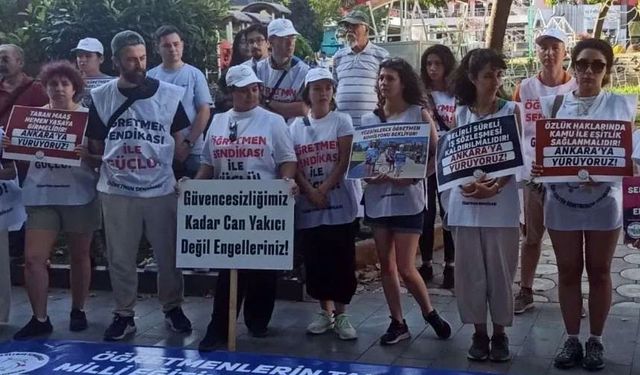 Direnen öğretmenler her yerde: “Geleceğimizi teslim etmeyeceğiz!”