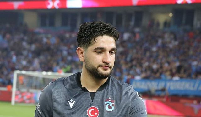 Trabzonspor duyurdu: Kalecisiyle sözleşme feshedildi
