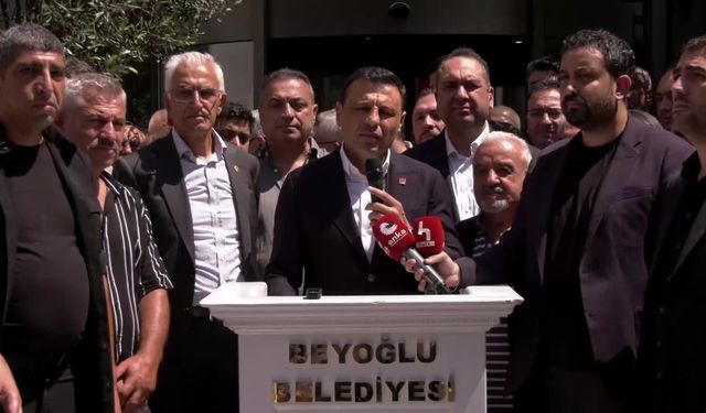 CHP İstanbul İl Başkanı Özgür Çelik'ten gözaltılara tepki!