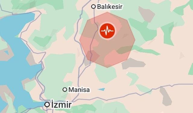 Balıkesir'de yine deprem!