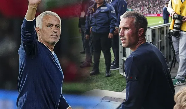 Mourinho'nun "Cehenneme hoş geldiniz" çıkışına  van Persie'den flaş yanıt