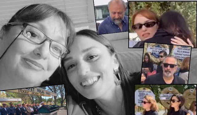 Nilperi Şahinkaya'nın annesi Meltem Vural'a son görev! Cenazeye ünlü akını...