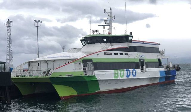 Marmara'da feribot seferleri iptal edildi!