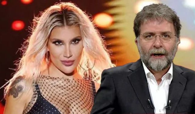 İrem Derici Ahmet Hakan'a acımadı: N'aber kız yanar döner!