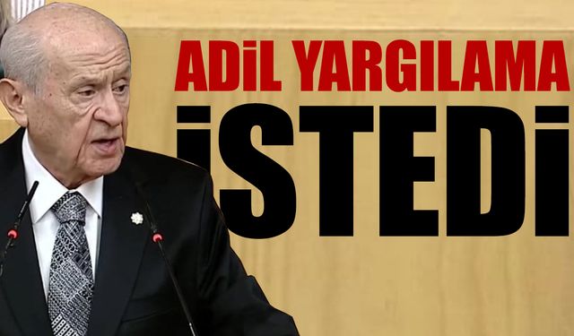 Devlet Bahçeli: Gerekirse komisyon İmralı'ya gitsin...