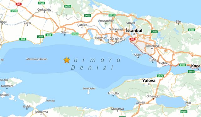İstanbul'da deprem oldu! AFAD merkez üssünü ve şiddetini açıkladı