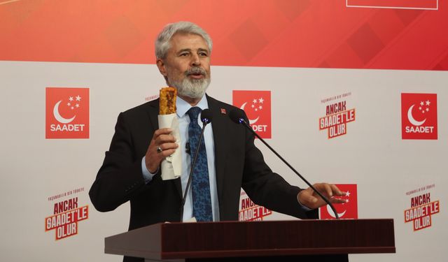 Saadet Partisi'nden tavuk dürüm hesabı! 66 tanesini kim yedi?