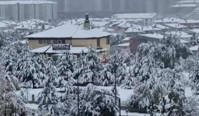 Kış erken geldi, 16 ilde kar yağışı!