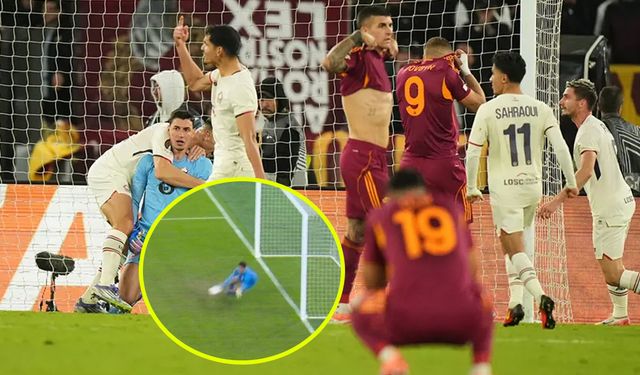 Lille-Roma maçında Berke Özer fırtınası esti! Penaltı kurtardı