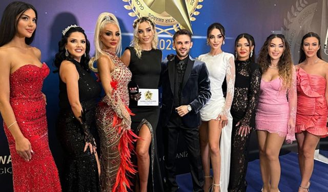 Ödül gecesinde Filistin ayrıntısı