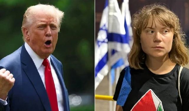 Trump, Greta Thunberg'e verdi veriştirdi!