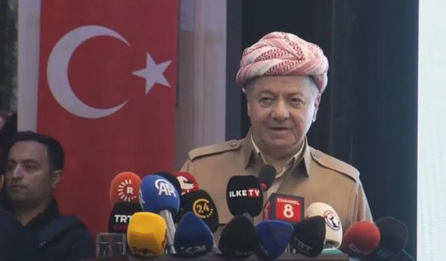 Mesud Barzani, Şırnak’ta Erdoğan ve Öcalan'a teşekkür etti