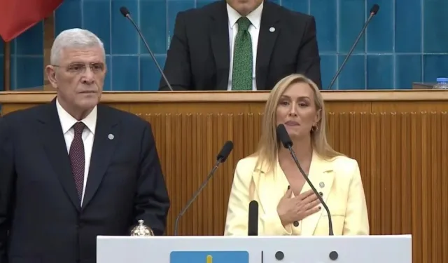 Müsavat Dervişoğlu rozeti taktı: İpek Özkal artık İYİ Partili