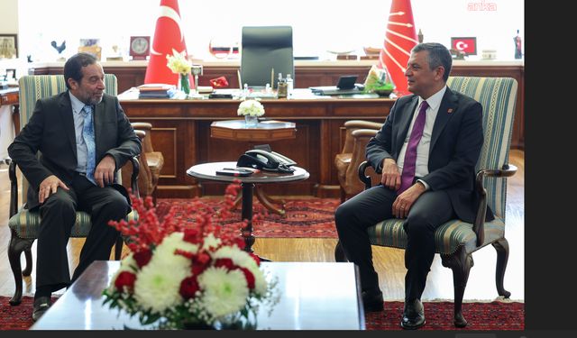 Özgür Özel, Serdar Denktaş ile bir araya geldi