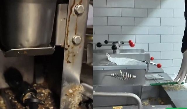 Restoran zincirlerinde mide bulandıran görüntüler!