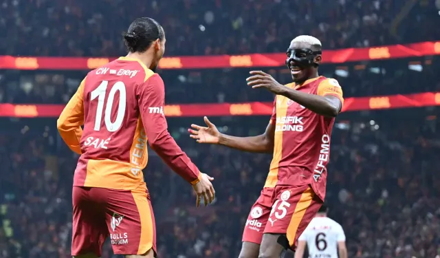 Galatasaraylılar Osimhen ile güldü