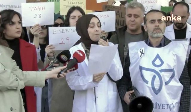 Öğretmenlerden '15 bin atama' kararına tepki: 'Bu mağduriyetin en büyük sebebi Yusuf Tekin'dir!'