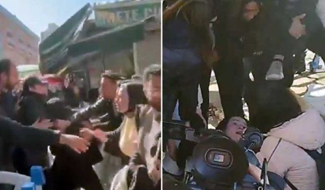 Milli Eğitim Bakanlığı önünde öğretmenlere polis müdahalesi