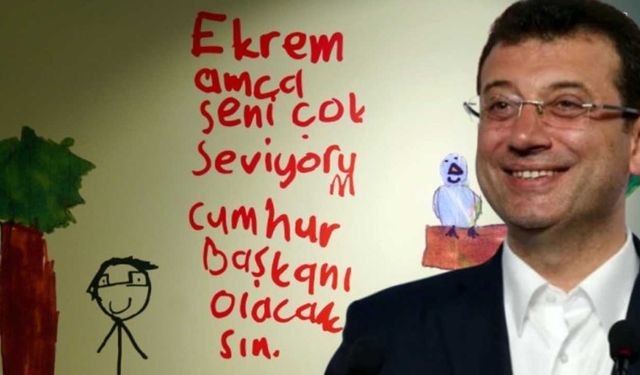 81 ilden 515 çocuğun İmamoğlu'na yazdığı mektup ve resimlerden oluşan sergi açıldı!